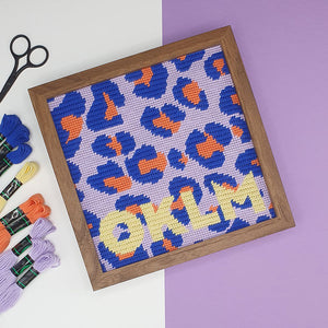 canevas moderne OKLM Fukuri - modern needlepoint OKLM