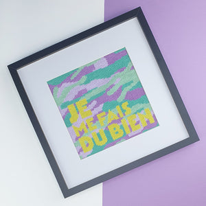 Fukuri canevas je me fais du bien - needlepoint I take care of myself