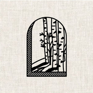 Kit Broderie - Vue Forêt