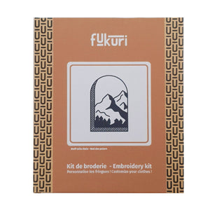 Kit Broderie - Vue montagne