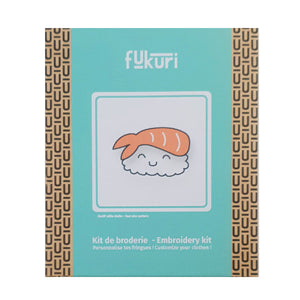 Kit Broderie - sushi crevette