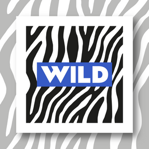 Fukuri-canevas moderne WILD square-Needlepoint WILD-modern tapestry