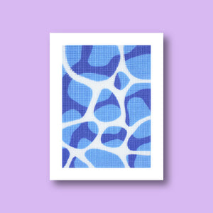 Embroidery Kit - Aqua