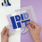 FUKURI-kit canevas I did it - needlepoint kit I did it-picture