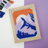 FUKURI-kit canevas Montagne-needlepoint kit mountains-pictures