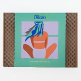 Fukuri - kit canevas femme ocean - Needlepoint kit woman ocean