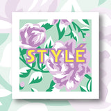 Kit Canevas - Stylé fleuri