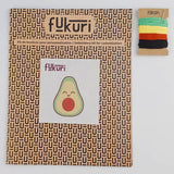 Fukuri-kit broderie-avocat kawaii-broderie moderne-broderie débutant-kit sans cercle