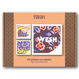 Paint by numbers kit - Messages