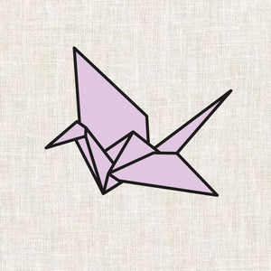 Kit Broderie - origami grue