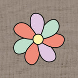 Kit Broderie - Fleur multicolore
