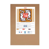 kit sans fils canevas débutant motif chats japonais et kanjis rouges