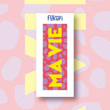 Illustration du kit canevas marque-page Ma vie de Fukuri