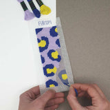 Canevas motif Léopard en cours de réalisation, facile dès 10 ans avec fils coton complets et tutoriels vidéo inclus