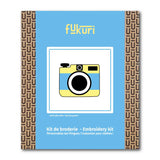 Packaging kit broderie complet appareil photo 