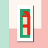 Illustration du kit canevas marque-page cadeau de Noël
