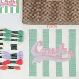 Contenu du kit canevas Crush complet avec fils