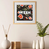 Canevas moderne Wesh en intérieur