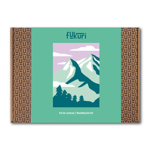 Packaging kit canevas montagne