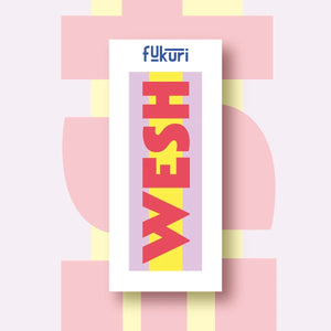 Illustration du kit canevas marque-page Wesh de fukuri