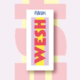 Illustration du kit canevas marque-page Wesh de fukuri