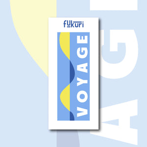 Illustration du kit canevas marque-page Voyage 