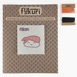Contenu du kit de broderie sushi crevette sans cercle à broder
