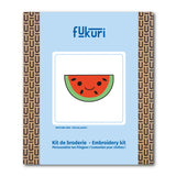 Packaging du kit broderie pastèque