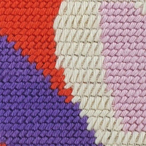 Zoom sur les points de canevas du kit Bonjour de la collab Fukuri x Lulu La Nantaise