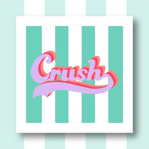 Illustration du kit canevas Crush de Fukuri
