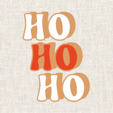 Kit de broderie de Noël au son du père noël Ho Ho Ho