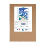 Kit Canevas sans fils Fukuri au motif de Vague pour broder avec vos propres fils ou changer les couleurs.