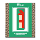 Packaging du kit canevas fukuri marque-page au motif de cadeau de Noël 