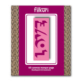 Packaging kit canevas marque-page complet