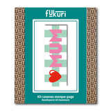 Packaging kit canevas marque page Love mum