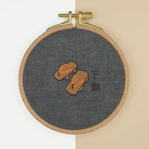 Réalisation du kit de broderie Getas à la main