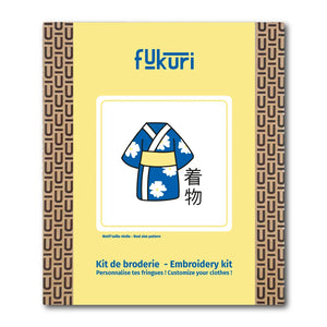 Packaging du kit de broderie Kimono complet