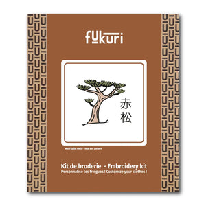 Packaging du kit complet de broderie Pin japonais de fukuri