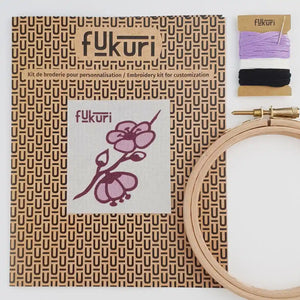 Contenu du kit broderie complet sakura