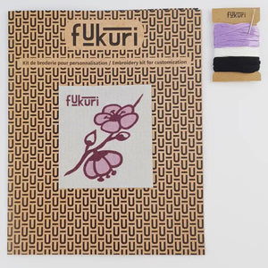 Contenu du kit broderie sans cercle sakura