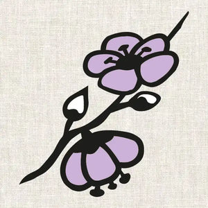 Illustration du kit broderie sakura