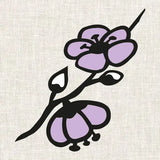 Illustration du kit broderie sakura