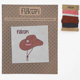 Contenu du kit broderie sans cercle de fukuri au motif de chapeau de cow-girl