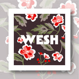 Illustration du kit canevas moderne Wesh
