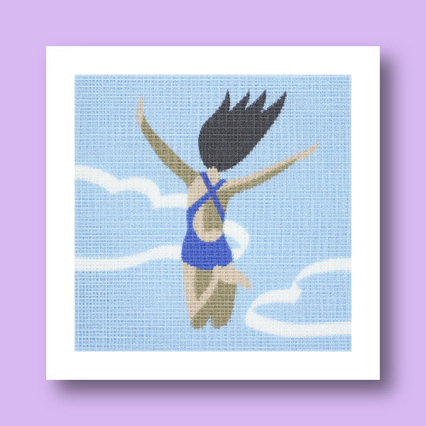 Needlepoint Kit - Jump