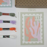 Needlepoint Kit - Stamp Seaweed